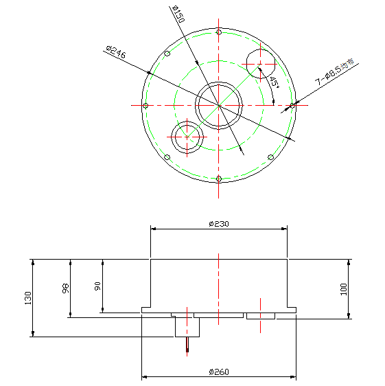 深海勘探取样器吸盘九游体育app尺寸图