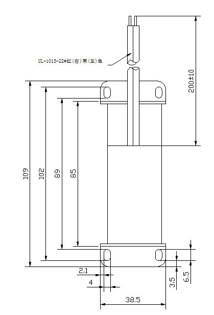 游戏刺珠器用交流高频推动式九游体育app-尺寸图