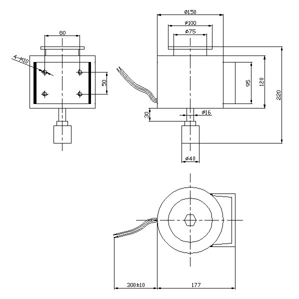 机械自动化设备用圆管推拉式九游体育app尺寸图